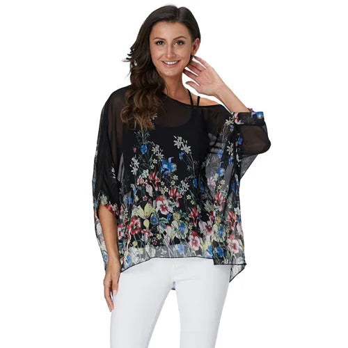 BHflutter Women Blouses Casual Summer Blouse Shirt
