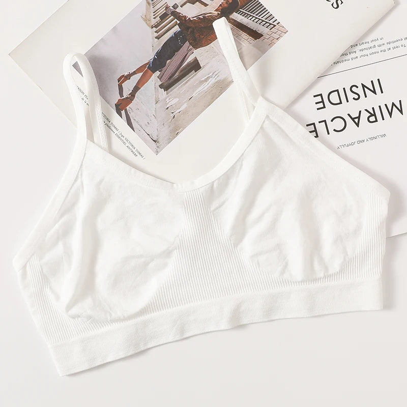 Women Tank Crop Top Seamless Underwear