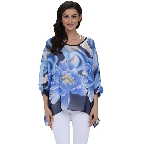 BHflutter Women Blouses Casual Summer Blouse Shirt