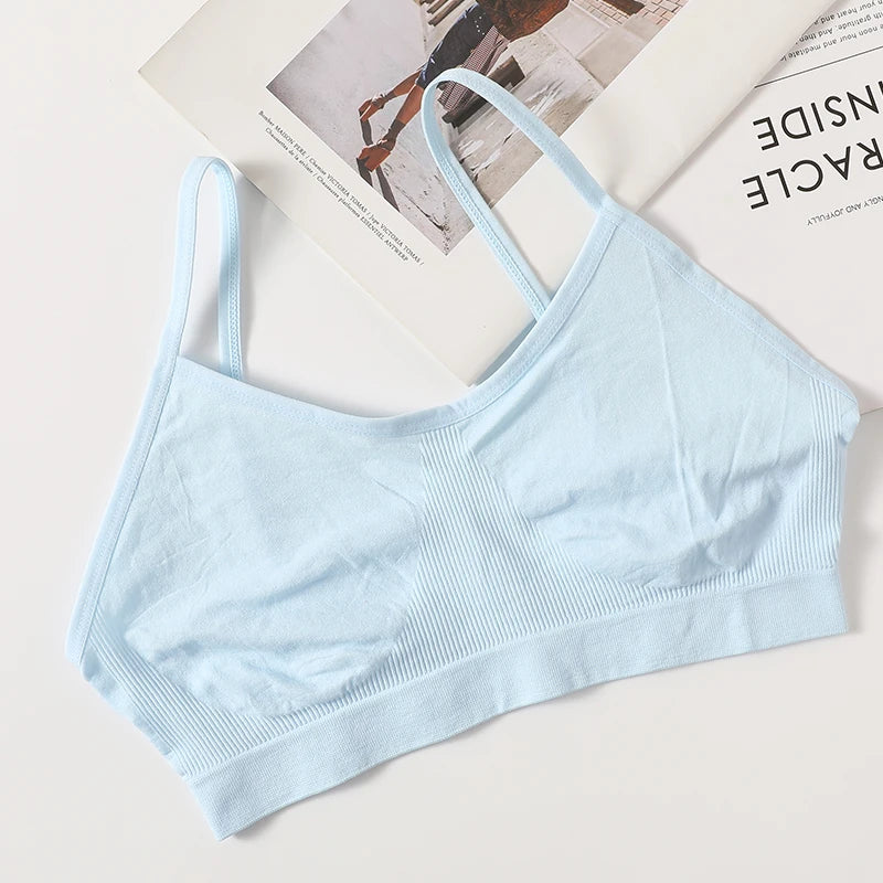 Women Tank Crop Top Seamless Underwear