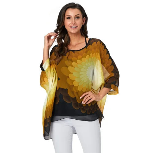 BHflutter Women Blouses Casual Summer Blouse Shirt