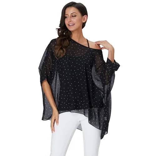 BHflutter Women Blouses Casual Summer Blouse Shirt