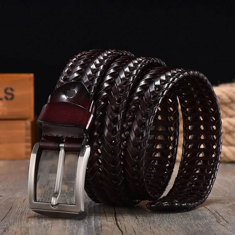 New Braided Belt for Men
