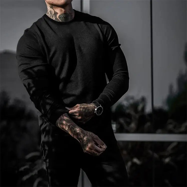Men Sweater Long Sleeve Tshirt