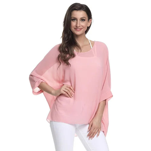 BHflutter Women Blouses Casual Summer Blouse Shirt
