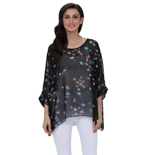 BHflutter Women Blouses Casual Summer Blouse Shirt