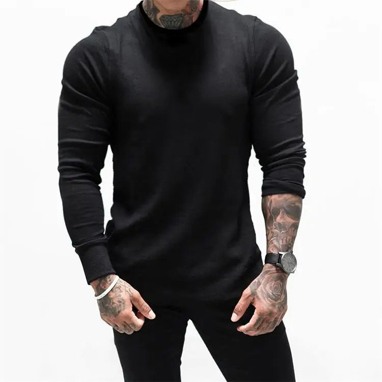 Men Sweater Long Sleeve Tshirt