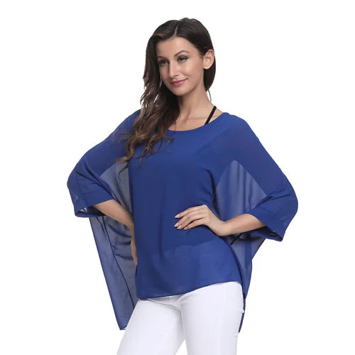 BHflutter Women Blouses Casual Summer Blouse Shirt