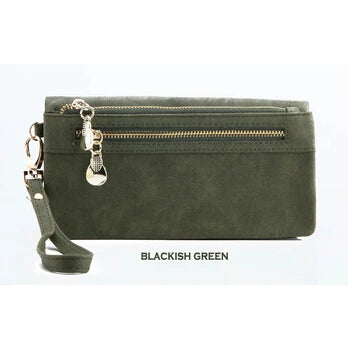 Fashion Women Large Capacity Leather Wallets Lady Purse