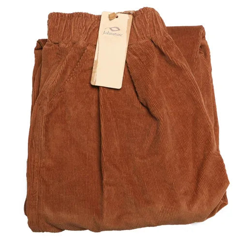 Wide Leg Pants Vintage Casual Thicken Warm Elastic Waist Loose Cotton Pleated Trouser