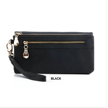 Fashion Women Large Capacity Leather Wallets Lady Purse