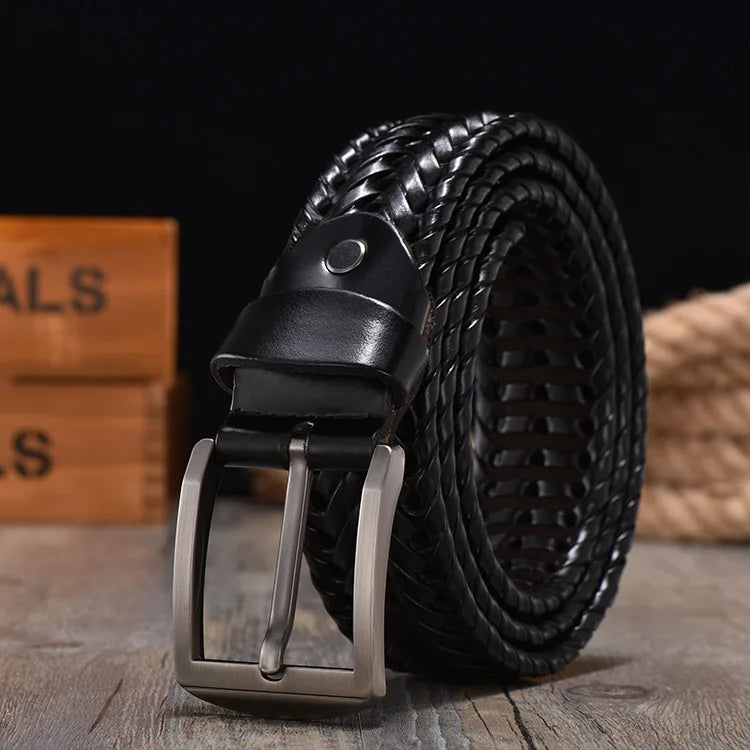 New Braided Belt for Men