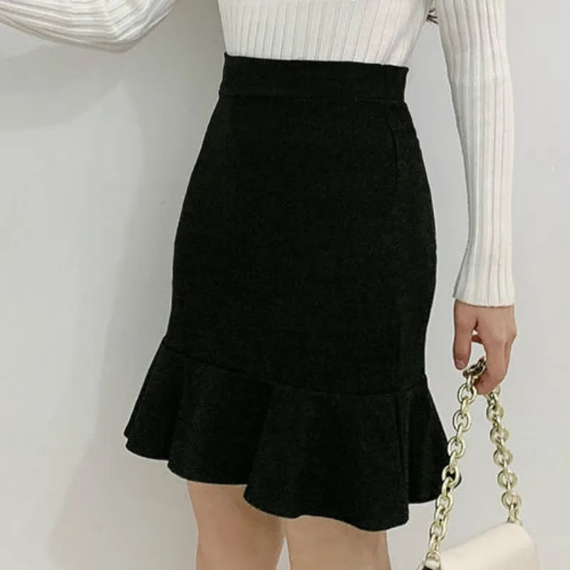 Skirts Women High Waist Elegant and Casual