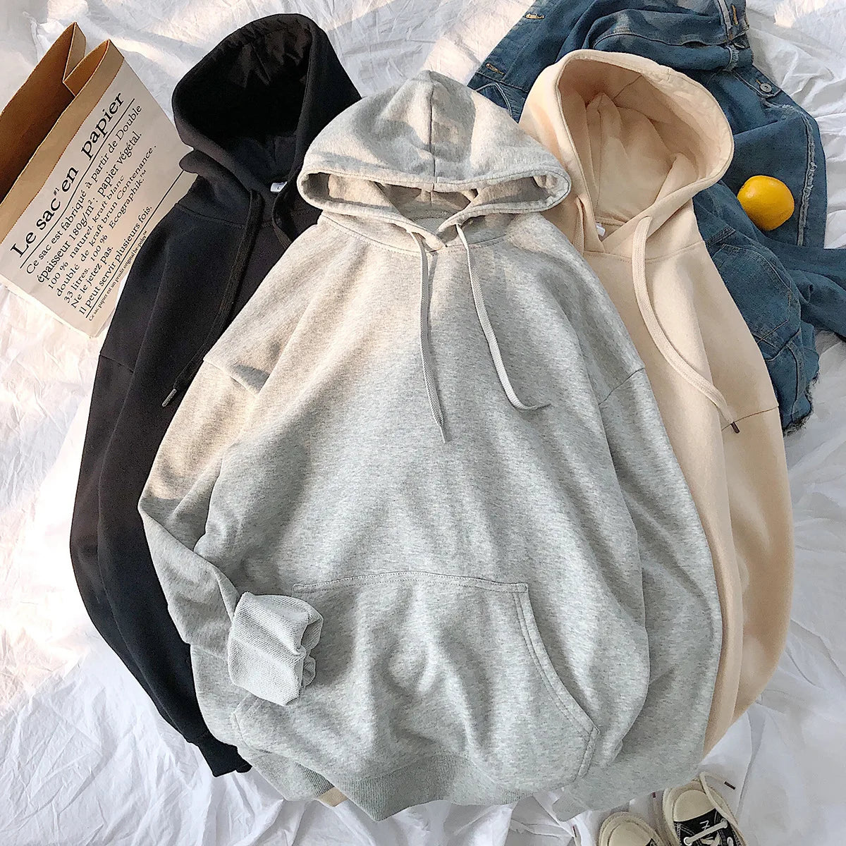 Hoodies Men Fashion Hooded Sweatshirt