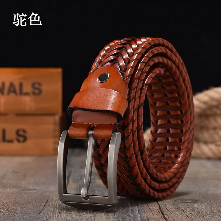 New Braided Belt for Men
