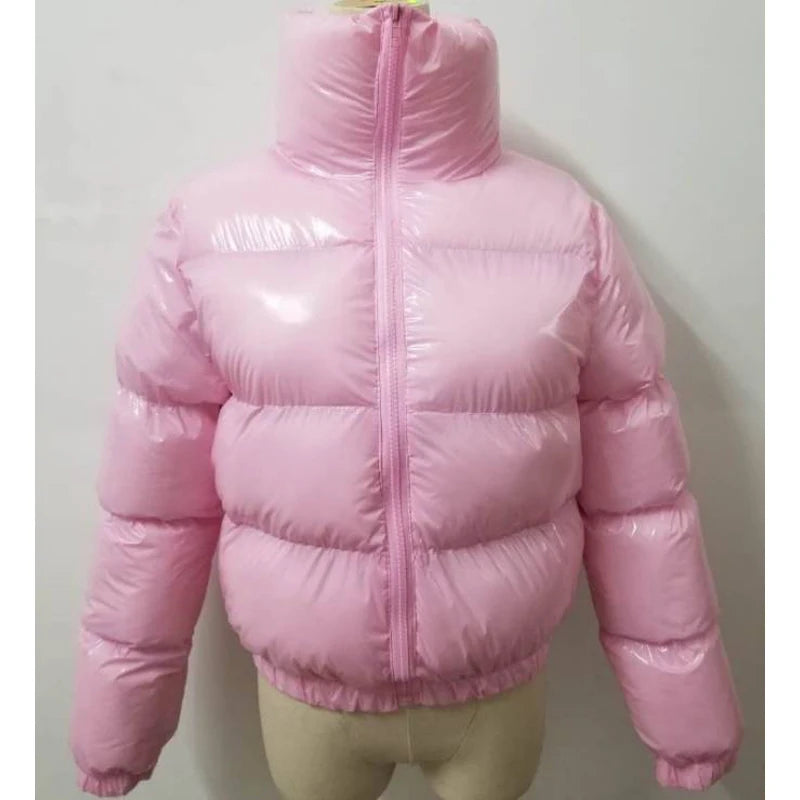 Winter Women Puffer Jackets Warm Bubble trench Coat