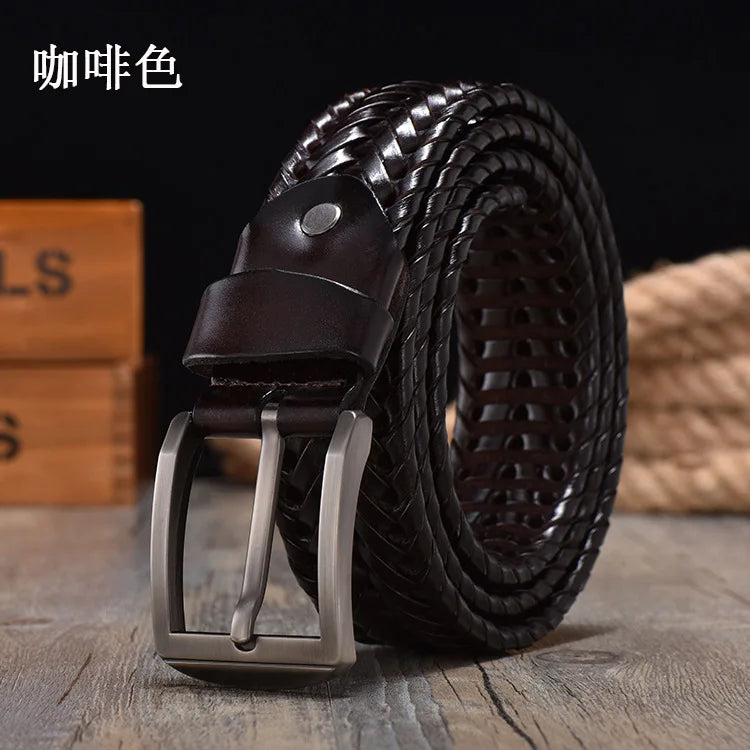 New Braided Belt for Men