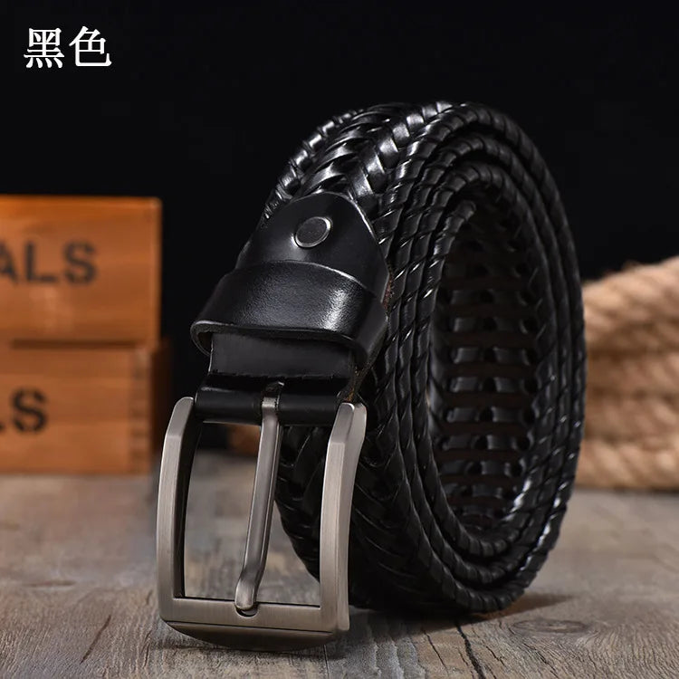 New Braided Belt for Men