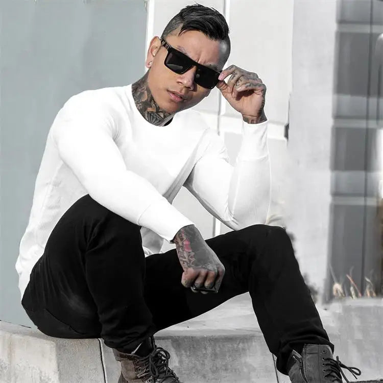 Men Sweater Long Sleeve Tshirt