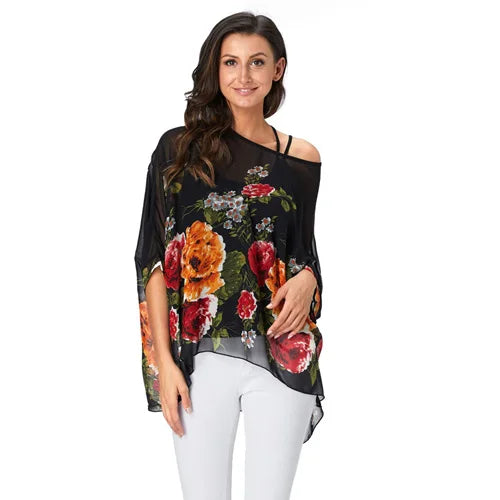 BHflutter Women Blouses Casual Summer Blouse Shirt