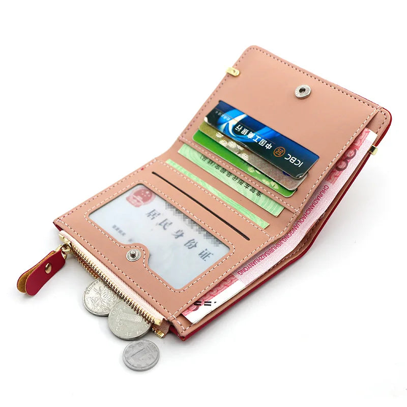 Women's Wallets Short Girls Coin Purse