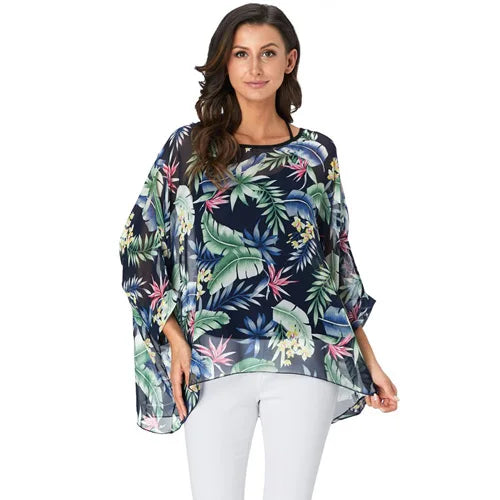 BHflutter Women Blouses Casual Summer Blouse Shirt