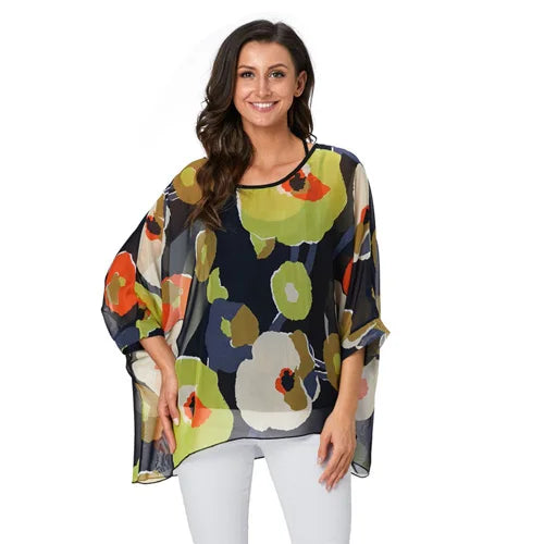 BHflutter Women Blouses Casual Summer Blouse Shirt
