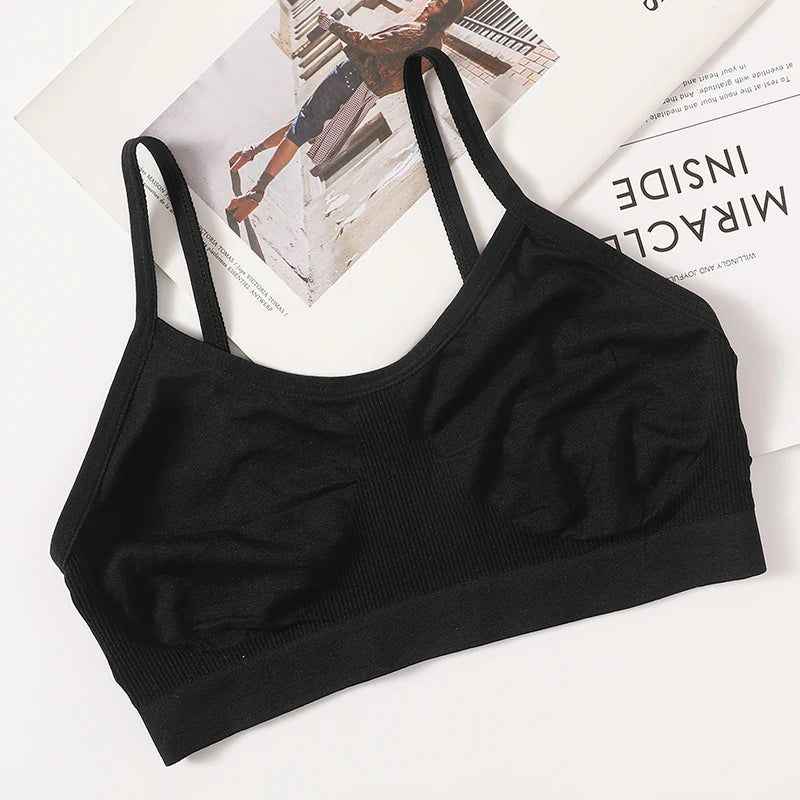 Women Tank Crop Top Seamless Underwear