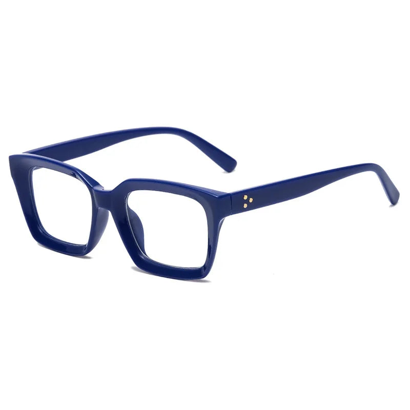 Fashion Reading Glasses  Oversized Square Large Optical Lens