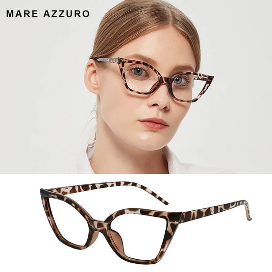 Reading Glasses For Women Oversized Prescription Magnifying Eyeglasses