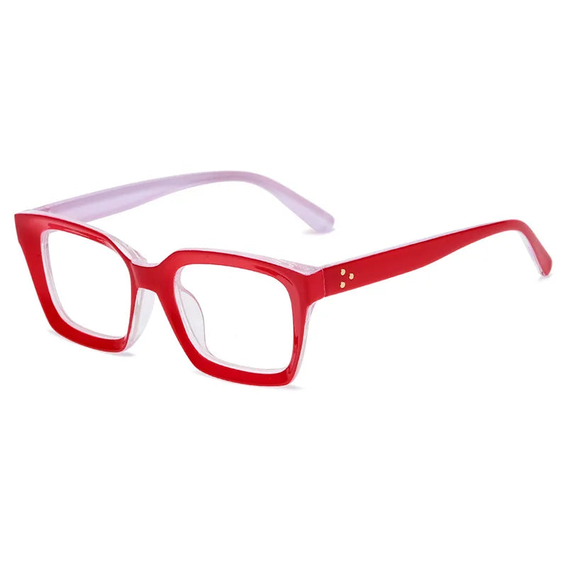 Fashion Reading Glasses  Oversized Square Large Optical Lens