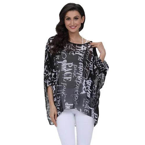 BHflutter Women Blouses Casual Summer Blouse Shirt