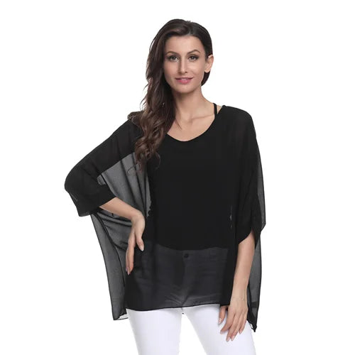 BHflutter Women Blouses Casual Summer Blouse Shirt