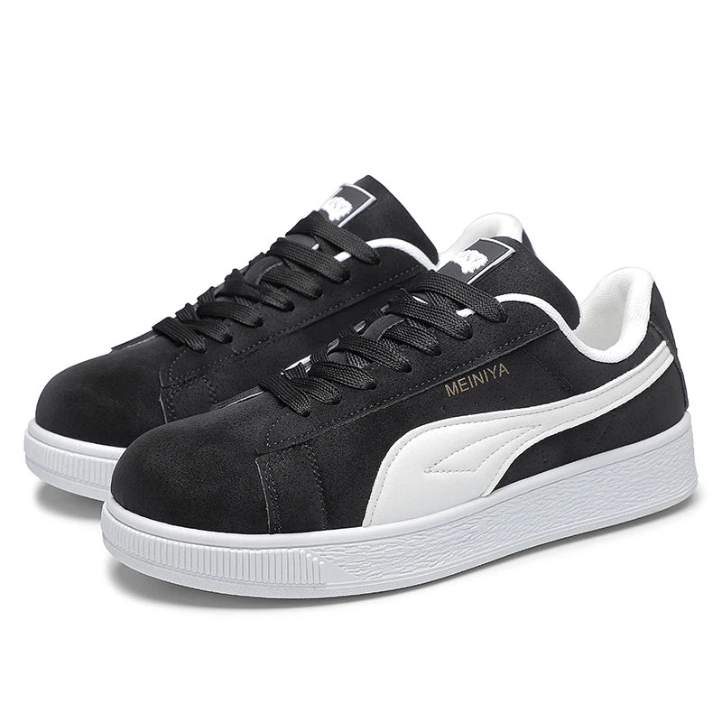New Men Women's Sneakers Fashion Versatile Breathable Casual Vulcanized Shoes Spring/Autumn Anti Slip Thick Soled Board Shoes