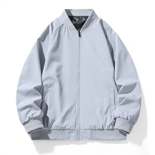 Men's Baseball Casual Stand Collar jacket