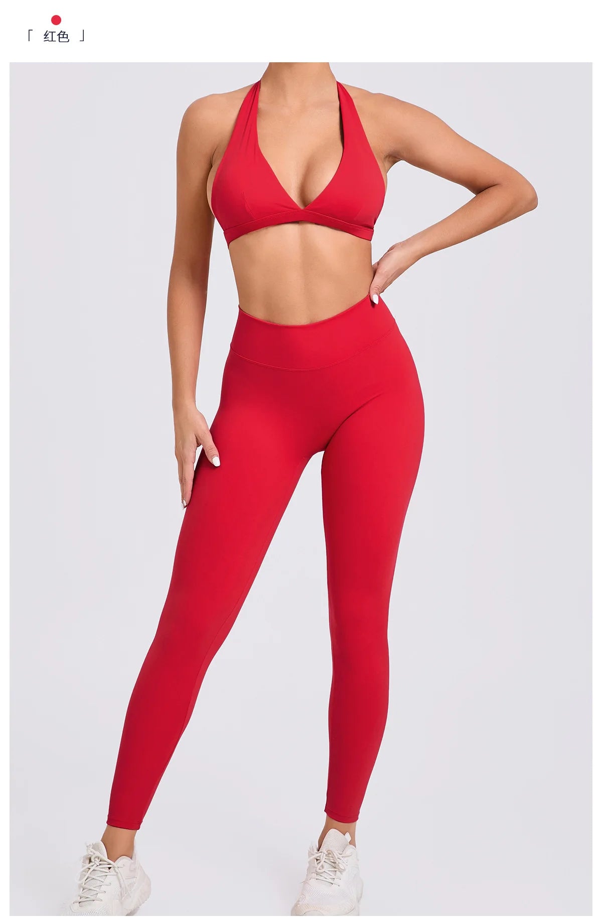 Workout Set for Women Yoga Outfit Seamless Sports Bra High Waist Gym Leggings