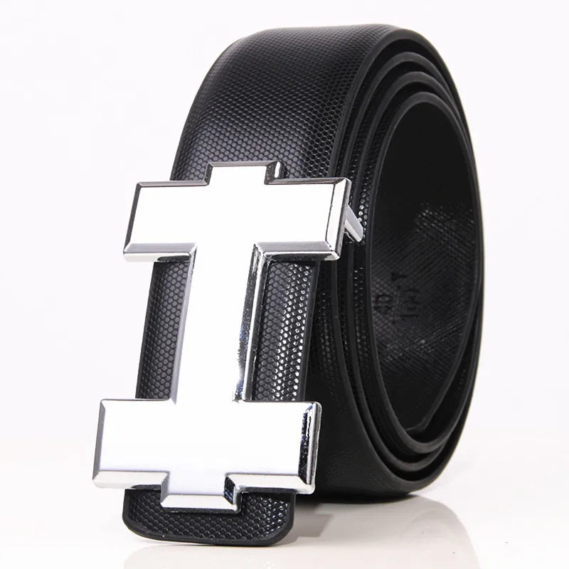 Luxury Designer Brand Belts Men Youth High Quality Leather