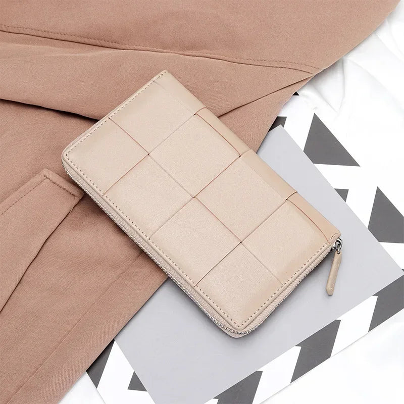 2024 New Fashion Genuine Leather Women Long Wallets