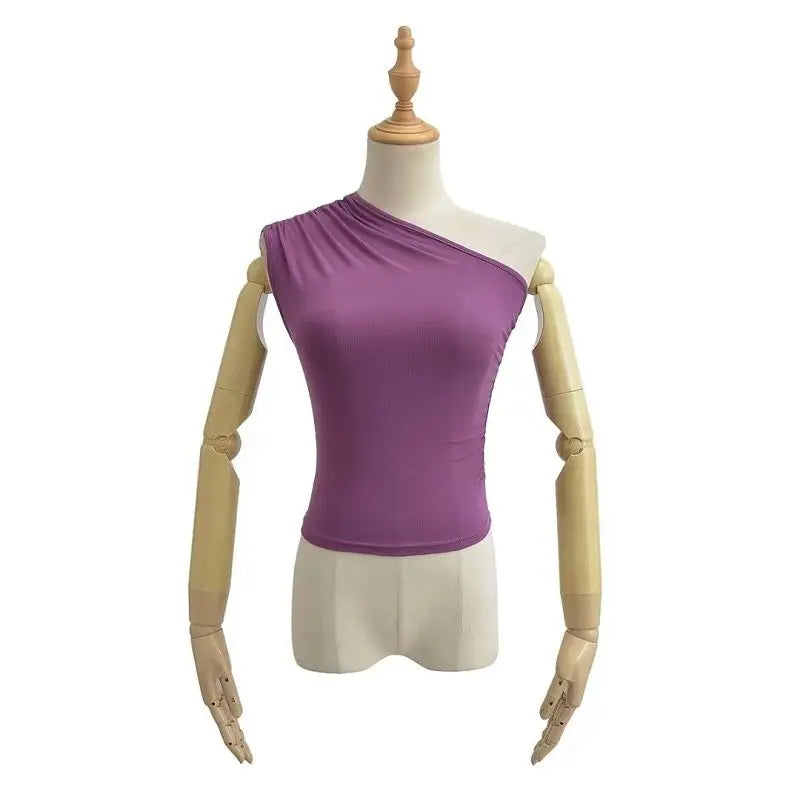 Women's One Shoulder Tank Top