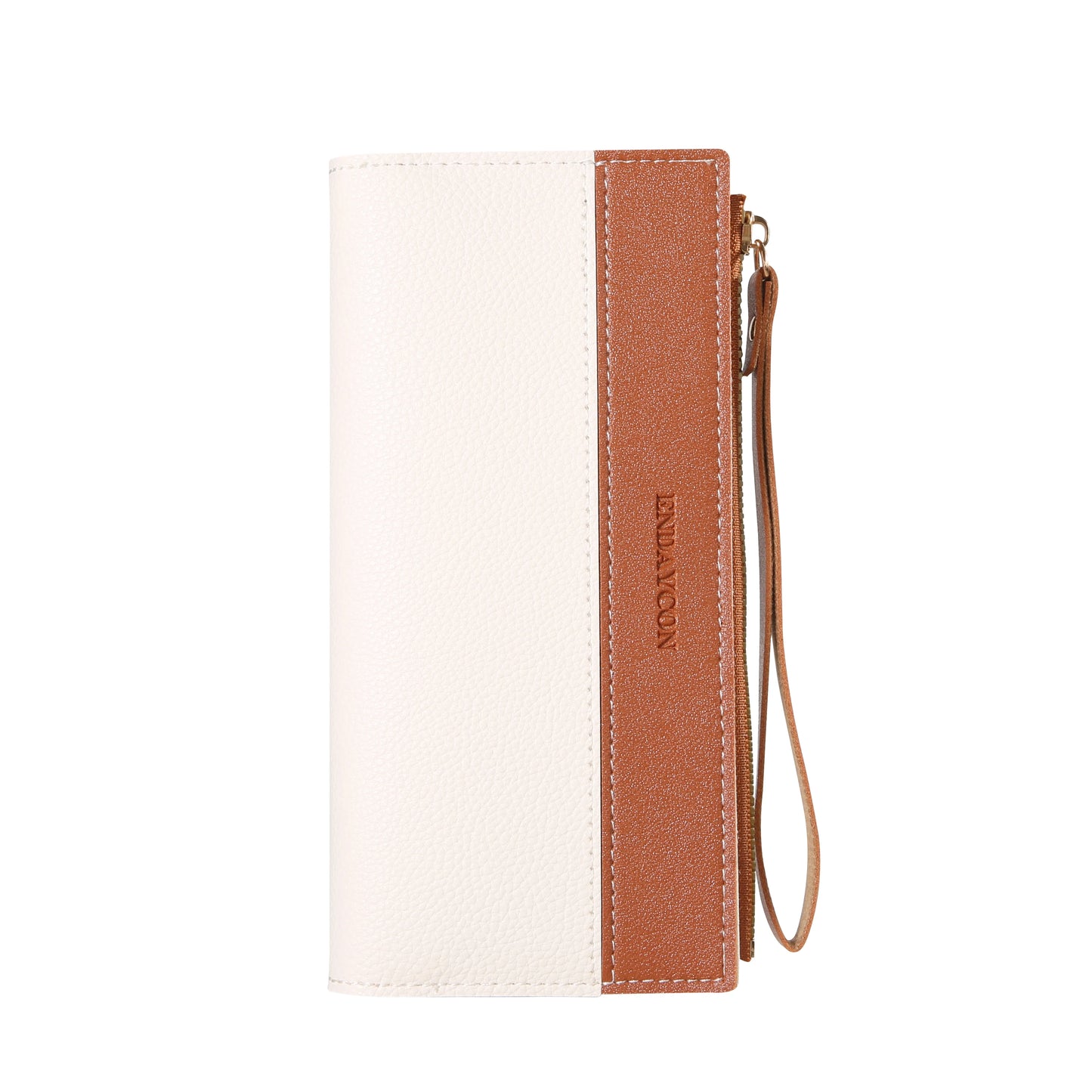 Fashionable women's wallet with contrasting colors
