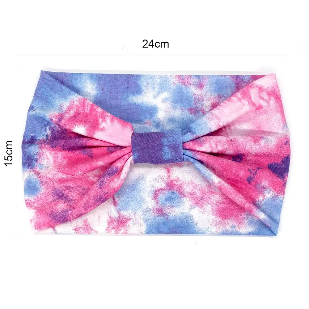 Criss Cross Yoga Twist Turban Wide Knotted Headbands