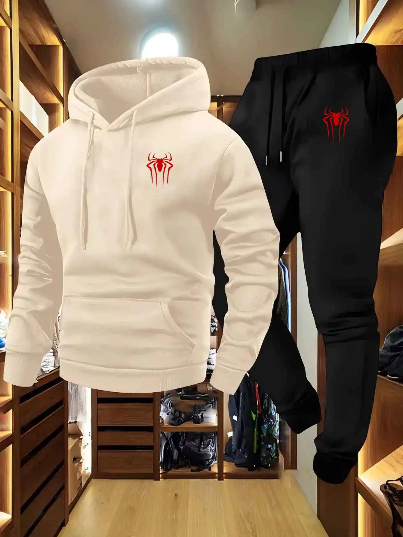 Fashionable men's sportswear set  spring  Autumn