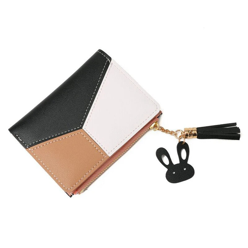 Women Purses Card Holder Foldable Portable Lady Coin Purses