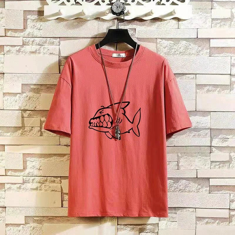 Men's Shorts Sets New InSlim Fit T Shirt  Graphic Stretch