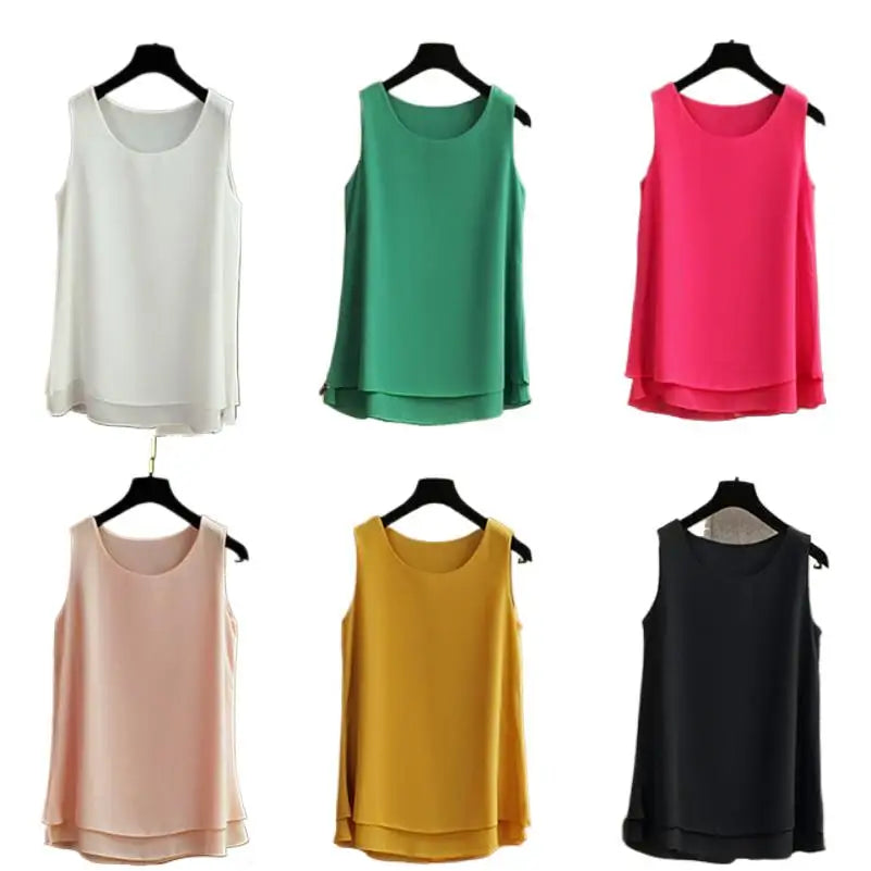 Women Tank Top  SO Neck Sleeveless Tops