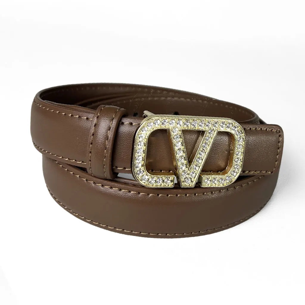 Women's belt new slim fit paired with jeans and skirt design