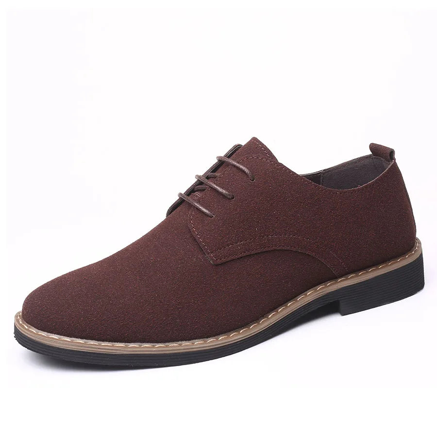 Men's Dress Shoes  Leather Suede Casual Men Shoes