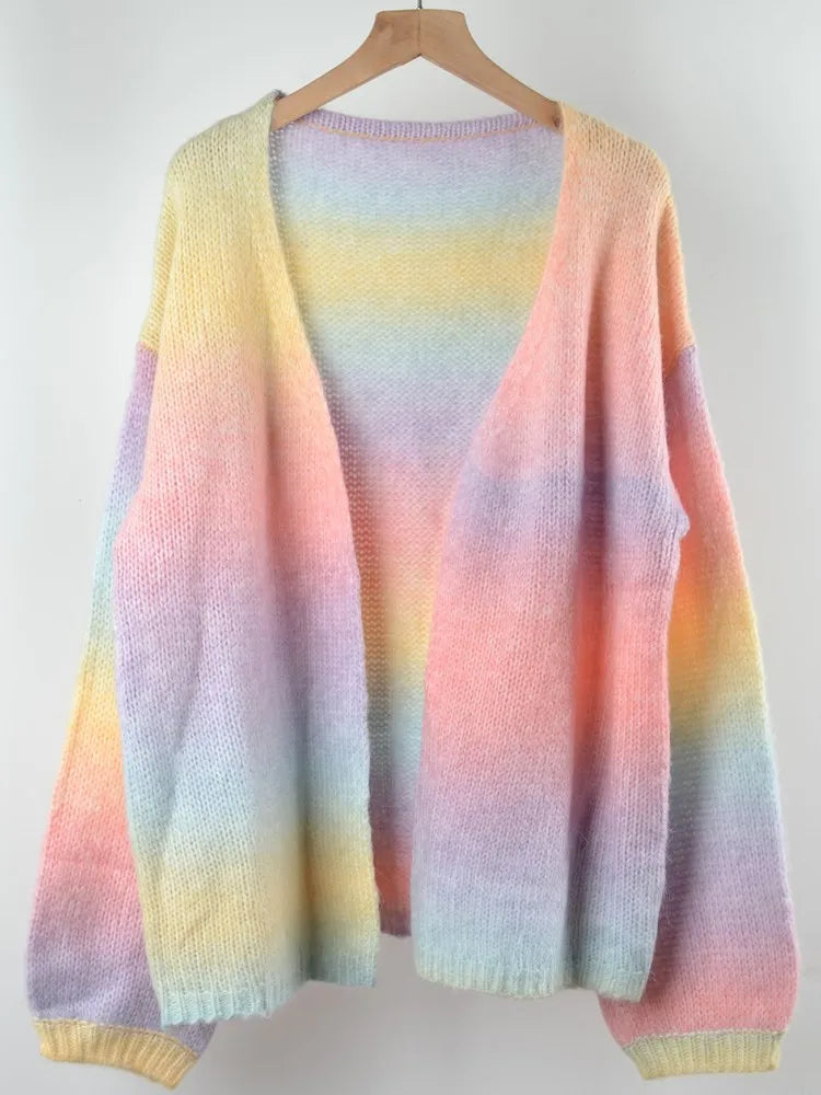 Women Knit Cardigan Sweater Coat