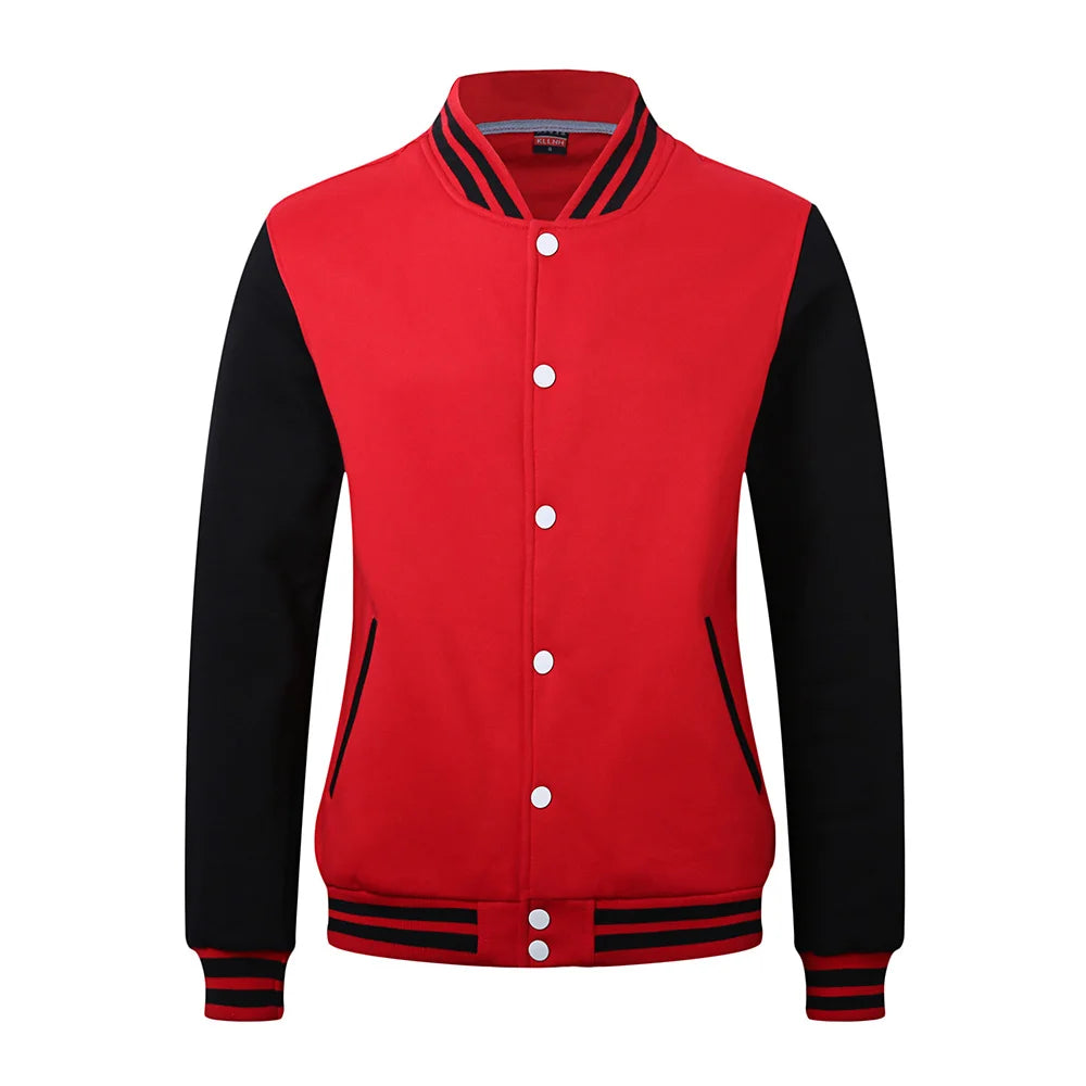 Slim Fit College Varsity Coat Women's Jacket