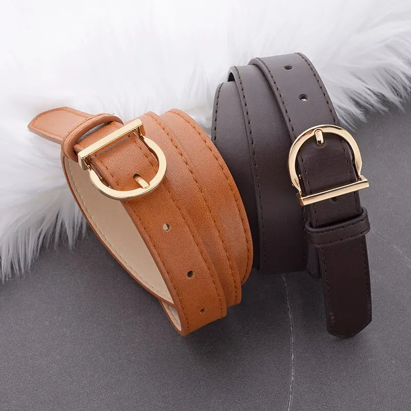 Women's Belt Fashion High-quality Pin Buckle Belt